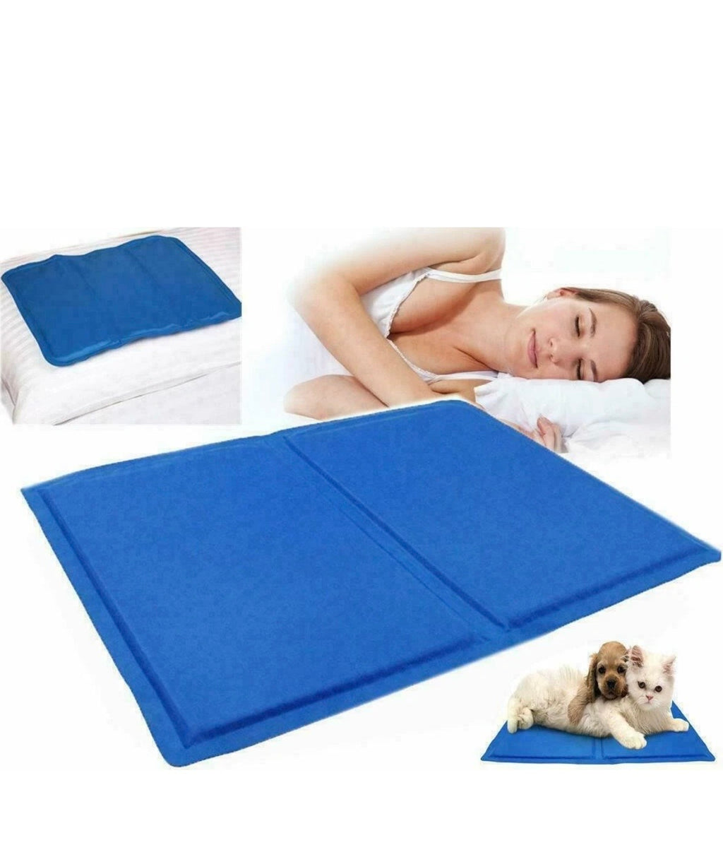 2 X Magic Cool Cooling Gel Pad
Pillow Cooling Mat Laptop Cushion
Yoga Pet Bed UK