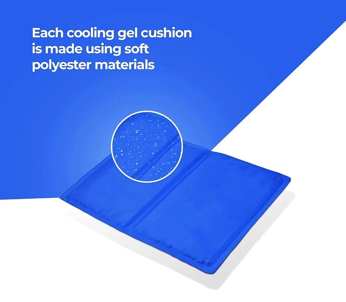 2 X Magic Cool Cooling Gel Pad
Pillow Cooling Mat Laptop Cushion
Yoga Pet Bed UK