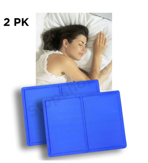 2 X Magic Cool Cooling Gel Pad
Pillow Cooling Mat Laptop Cushion
Yoga Pet Bed UK